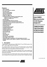 DataSheet AT87C54X2 pdf